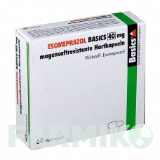 ЕЗОМЕПРАЗОЛ (ESOMEPRAZOL) 40 мг капсули 15 шт - Езомепразол BASICS