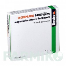 ЕЗОМЕПРАЗОЛ (ESOMEPRAZOL) 40 мг капсули 30 шт - Езомепразол BASICS