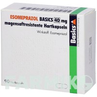 ЕЗОМЕПРАЗОЛ (ESOMEPRAZOL) 40 мг капсули 90 шт - Езомепразол BASICS
