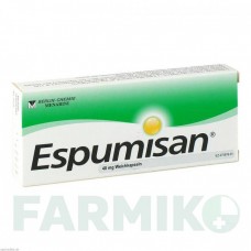 ЭСПУМИЗАН (ESPUMISAN) 40 мг капсулы 50 шт - Силикон EURIMPHARM