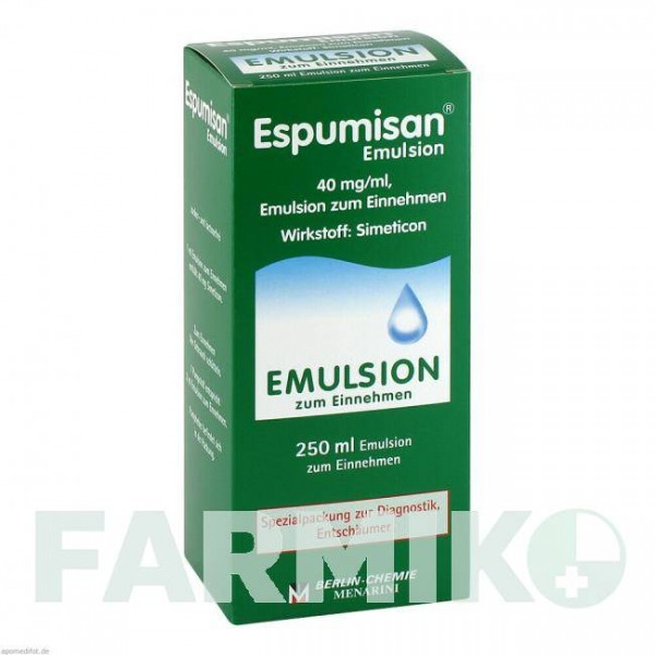 ЕСПУМІЗАН (ESPUMISAN) емульсія 250 мл - Силікон BERLIN-CHEMIE