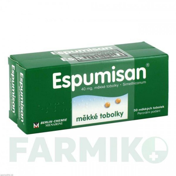 ЭСПУМИЗАН (ESPUMISAN) капсулы 100 шт - Силикон EMRA-MED