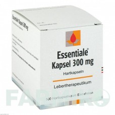 ЭССЕНЦИАЛЕ (ESSENTIALE) 300 мг капсулы 100 шт - Фосфолипиды A.NATTERMANN & CIE