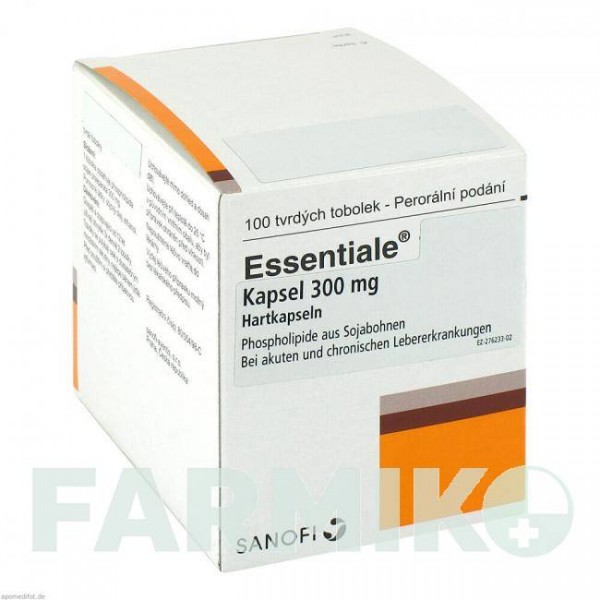ЕССЕНЦІАЛЄ (ESSENTIALE) 300 мг капсули 100 шт - Фосфоліпіди EURIMPHARM