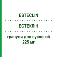 ЭСТЕКЛИН (ESTECLIN) 225 мг гранулы для суспензии 20 шт - Эрдостеин EDMOND PHARMA