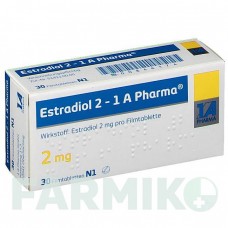 ЭСТРАДИОЛ (ESTRADIOL) 2 таблетки 30 шт - Активные вещества 1 A PHARMA