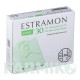 ЕСТРАМОН (ESTRAMON) 30/95 мкг/24 год пластир 24 шт - Норетистерон, Естроген HEXAL