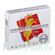 ЭСТРАМОН (ESTRAMON) 37,5 мкг/24 ч пластырь 6 шт - Эстрадиол HEXAL