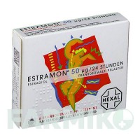 ЕСТРАМОН (ESTRAMON) 50 мкг/24 год пластир 6 шт - Естрадіол HEXAL