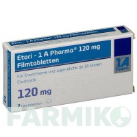ЕТОРІ (ETORI) 120 мг таблетки 7 шт - Еторикоксиб 1 A PHARMA