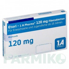 ЭТОРИ (ETORI) 120 мг таблетки 14 шт - Эторикоксиб 1 A PHARMA