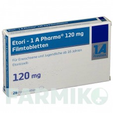 ЭТОРИ (ETORI) 120 мг таблетки 28 шт - Эторикоксиб 1 A PHARMA