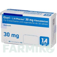 ЕТОРІ (ETORI) 30 мг таблетки 98 шт - Еторикоксиб 1 A PHARMA