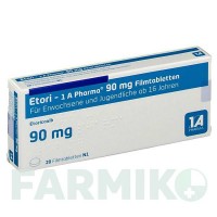 ЕТОРІ (ETORI) 90 мг таблетки 20 шт - Еторикоксиб 1 A PHARMA