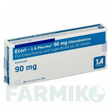 ЭТОРИ (ETORI) 90 мг таблетки 20 шт - Эторикоксиб 1 A PHARMA