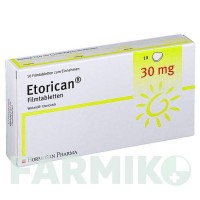 ЭТОРИКАН (ETORICAN) 30 мг таблетки 10 шт - Эторикоксиб HORMOSAN PHARMA