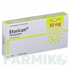 ЭТОРИКАН (ETORICAN) 30 мг таблетки 20 шт - Эторикоксиб HORMOSAN PHARMA