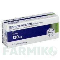 ЭТОРИКОКС (ETORICOX) 120 мг таблетки 50 шт - Эторикоксиб HEXAL