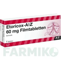 ЭТОРИКОКС (ETORICOX) 60 мг таблетки 7 шт - Эторикоксиб ABZ PHARMA