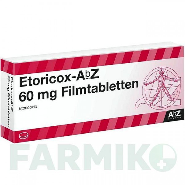 ЭТОРИКОКС (ETORICOX) 60 мг таблетки 20 шт - Эторикоксиб ABZ PHARMA
