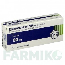 ЕТОРИКОКС (ETORICOX) 90 мг таблетки 7 шт - Еторикоксиб HEXAL