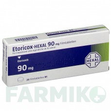 ЕТОРИКОКС (ETORICOX) 90 мг таблетки 20 шт - Еторикоксиб HEXAL