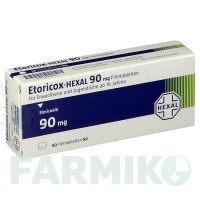 ЕТОРИКОКС (ETORICOX) 90 мг таблетки 50 шт - Еторикоксиб HEXAL