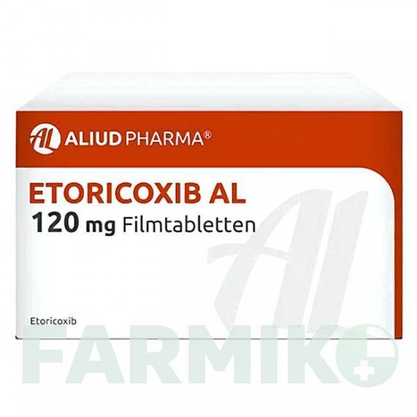 ЭТОРИКОКСИБ (ETORICOXIB) 120 мг таблетки 20 шт - Эторикоксиб ALIUD PHARMA