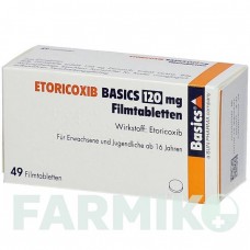 ЕТОРИКОКСИБ (ETORICOXIB) 120 мг таблетки 28 шт - Еторикоксиб BASICS