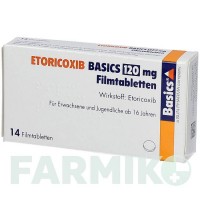 ЕТОРИКОКСИБ (ETORICOXIB) 120 мг таблетки 14 шт - Еторикоксиб BASICS
