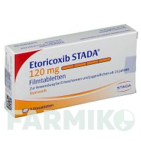 ЭТОРИКОКСИБ (ETORICOXIB) 120 мг таблетки 7 шт - Эторикоксиб STADAPHARM