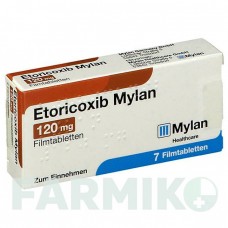 ЭТОРИКОКСИБ (ETORICOXIB) 120 мг таблетки 7 шт - Эторикоксиб VIATRIS