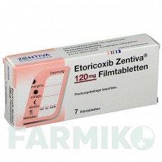 ЭТОРИКОКСИБ (ETORICOXIB) 120 мг таблетки 7 шт - Эторикоксиб ZENTIVA