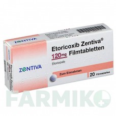 ЭТОРИКОКСИБ (ETORICOXIB) 120 мг таблетки 20 шт - Эторикоксиб ZENTIVA