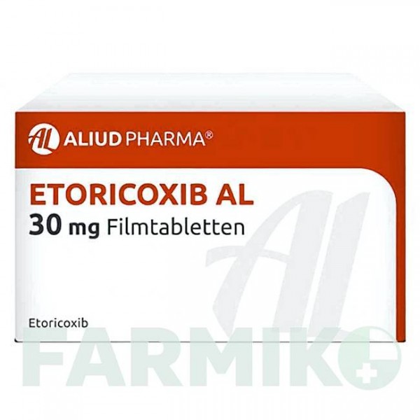 ЭТОРИКОКСИБ (ETORICOXIB) 30 мг таблетки 28 шт - Эторикоксиб ALIUD PHARMA