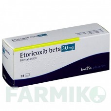 ЭТОРИКОКСИБ (ETORICOXIB) 30 мг таблетки 28 шт - Эторикоксиб BETAPHARM