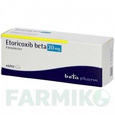 ЭТОРИКОКСИБ (ETORICOXIB) 30 мг таблетки 49 шт - Эторикоксиб BETAPHARM