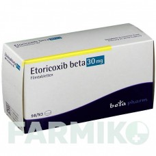 ЭТОРИКОКСИБ (ETORICOXIB) 30 мг таблетки 98 шт - Эторикоксиб BETAPHARM