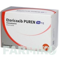 ЕТОРИКОКСИБ (ETORICOXIB) 30 мг таблетки 98 шт - Еторикоксиб PUREN PHARMA