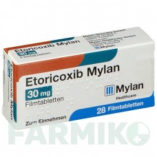 ЭТОРИКОКСИБ (ETORICOXIB) 30 мг таблетки 28 шт - Эторикоксиб VIATRIS