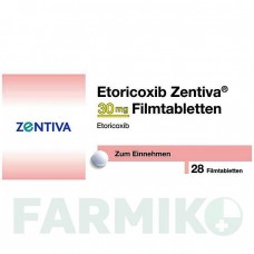 ЭТОРИКОКСИБ (ETORICOXIB) 30 мг таблетки 28 шт - Эторикоксиб ZENTIVA