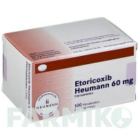 ЕТОРИКОКСИБ (ETORICOXIB) 60 мг таблетки 100 шт - Еторикоксиб HEUMANN PHARMA