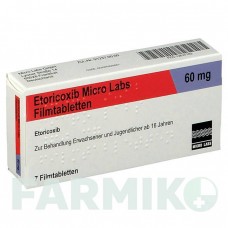 ЭТОРИКОКСИБ (ETORICOXIB) 60 мг таблетки 7 шт - Эторикоксиб MICRO LABS