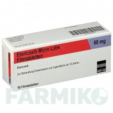ЭТОРИКОКСИБ (ETORICOXIB) 60 мг таблетки 50 шт - Эторикоксиб MICRO LABS
