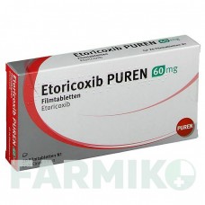 ЭТОРИКОКСИБ (ETORICOXIB) 60 мг таблетки 20 шт - Эторикоксиб PUREN PHARMA