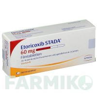ЕТОРИКОКСИБ (ETORICOXIB) 60 мг таблетки 50 шт - Еторикоксиб STADAPHARM