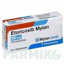 ЭТОРИКОКСИБ (ETORICOXIB) 60 мг таблетки 7 шт - Эторикоксиб VIATRIS
