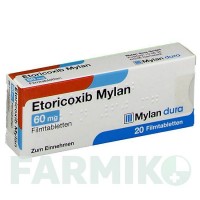 ЕТОРИКОКСИБ (ETORICOXIB) 60 мг таблетки 20 шт - Еторикоксиб VIATRIS