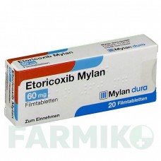 ЭТОРИКОКСИБ (ETORICOXIB) 60 мг таблетки 20 шт - Эторикоксиб VIATRIS