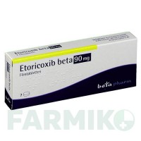 ЕТОРИКОКСИБ (ETORICOXIB) 90 мг таблетки 7 шт - Еторикоксиб BETAPHARM